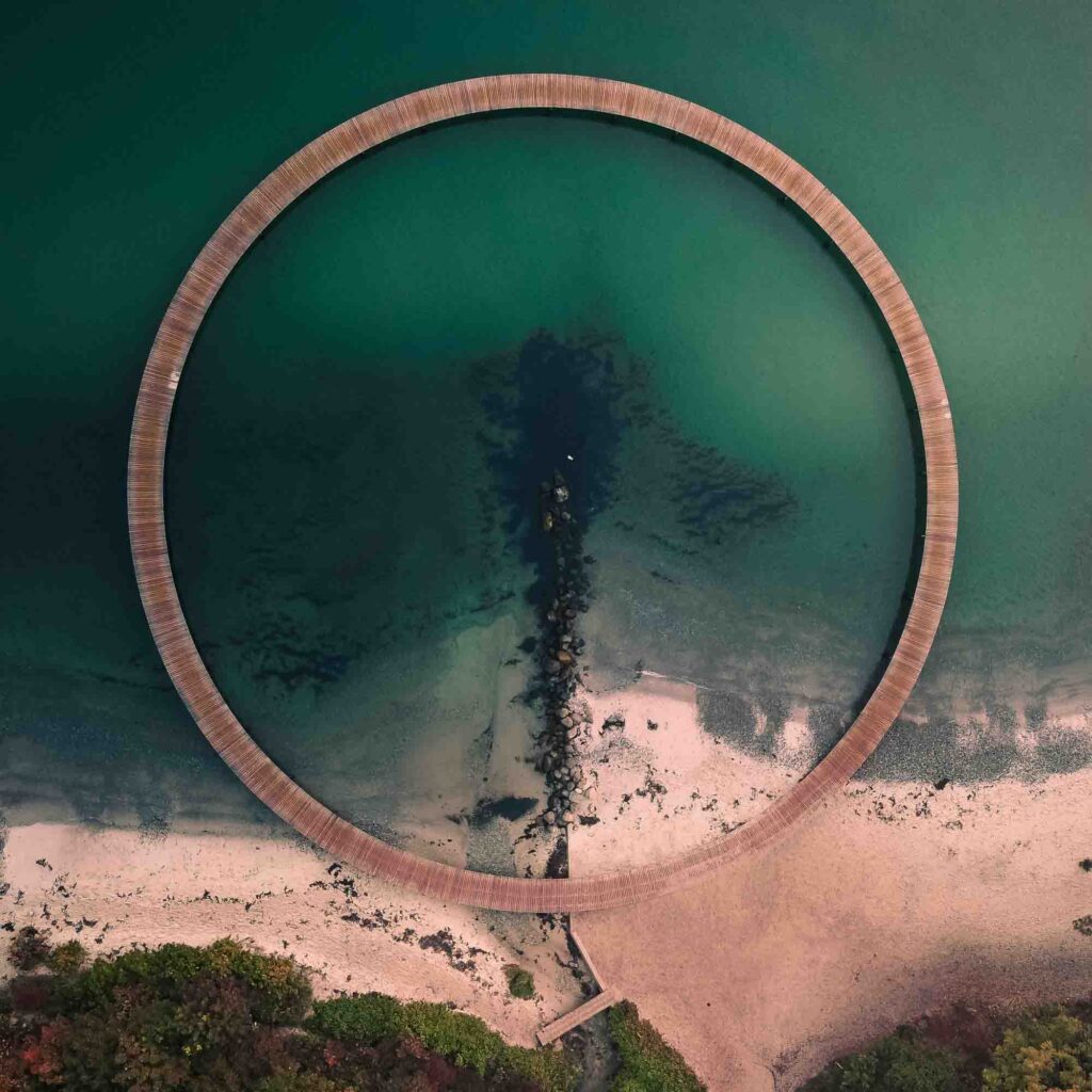 Bridge seen from above - Fotograf Thue Tomis Media